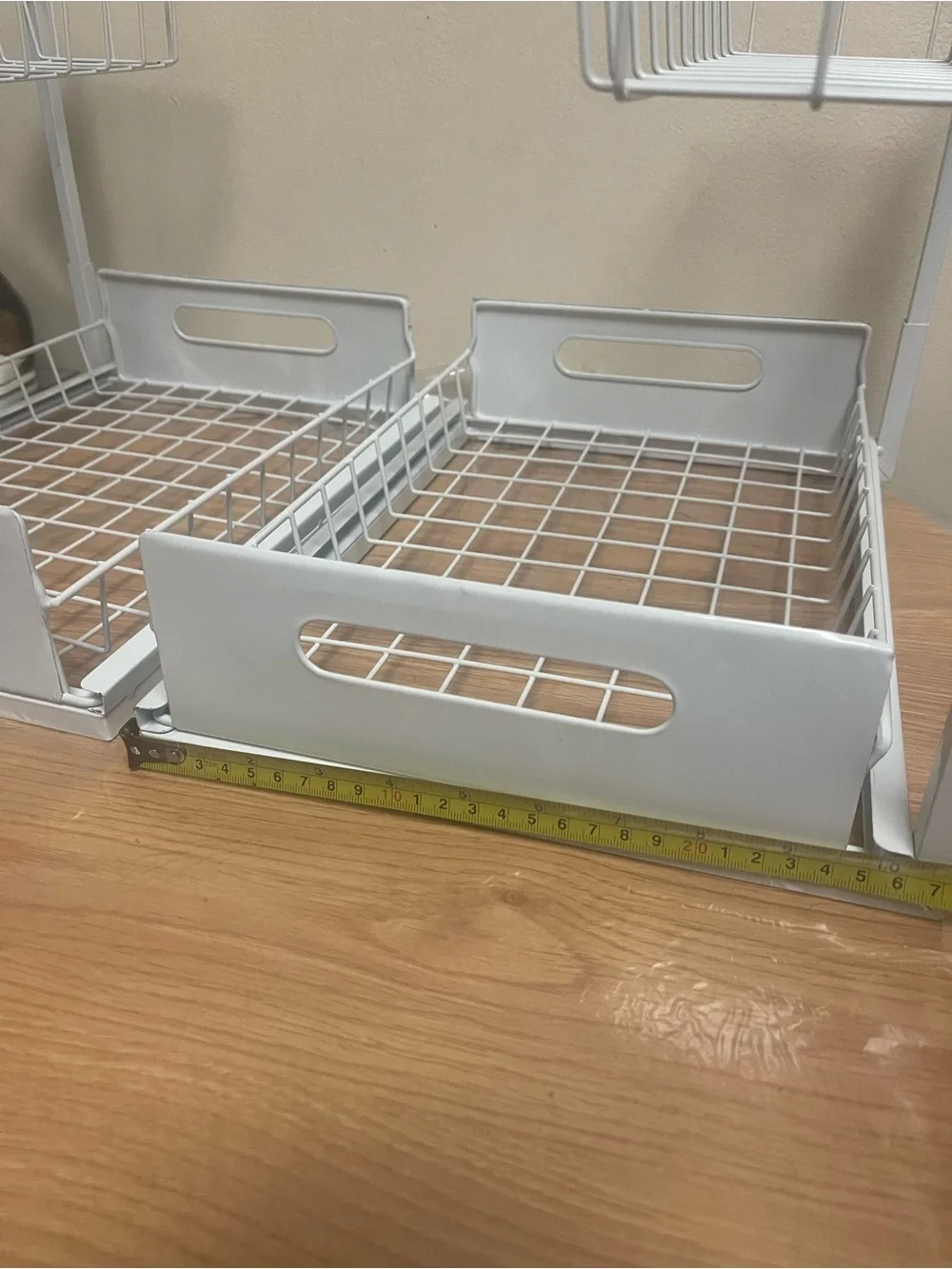 Under-Sink Storage Organizer - White